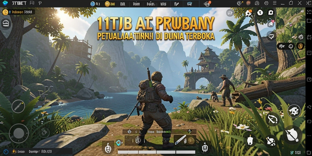 Tampilan gameplay Open World dalam 11TBET yang menakjubkan.