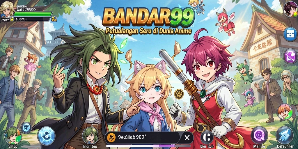 Gameplay menarik dengan karakter anime yang hidup.