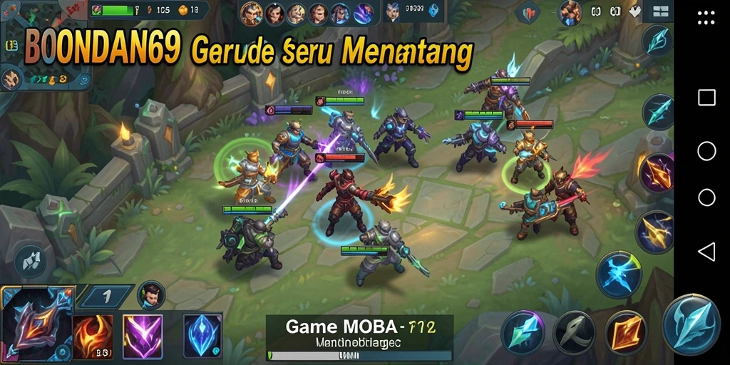 Gameplay seru BONDAN69 dengan aksi MOBA yang mendebarkan.
