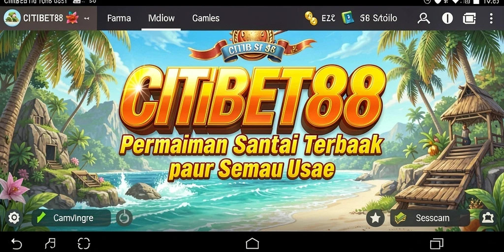 Tampilan gameplay seru dan interaktif dari CITIBET88.