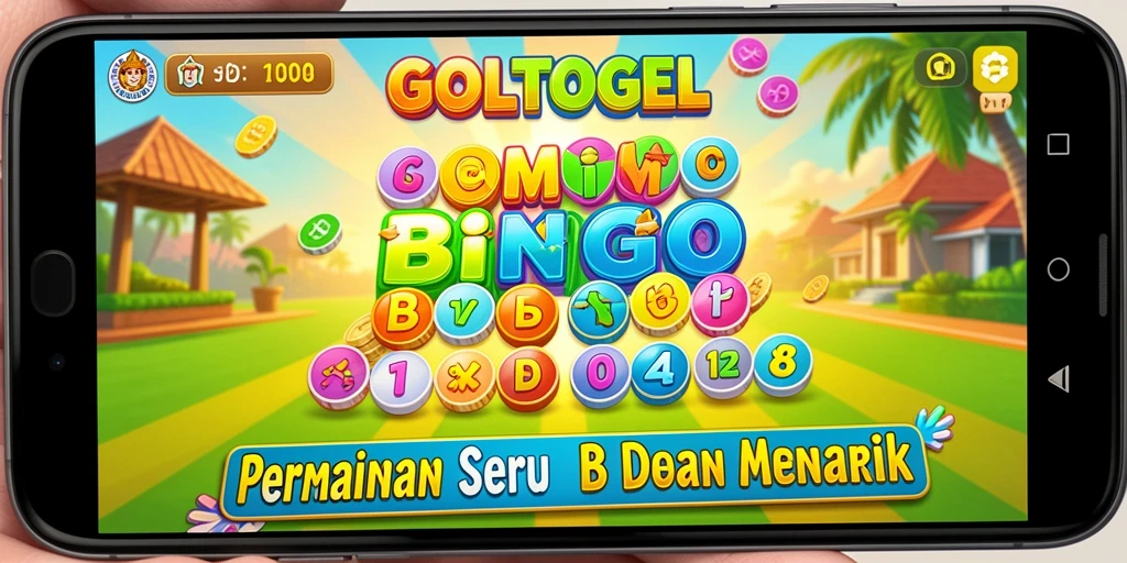 Tampilan gameplay GOLTOGEL yang menarik dan penuh warna.