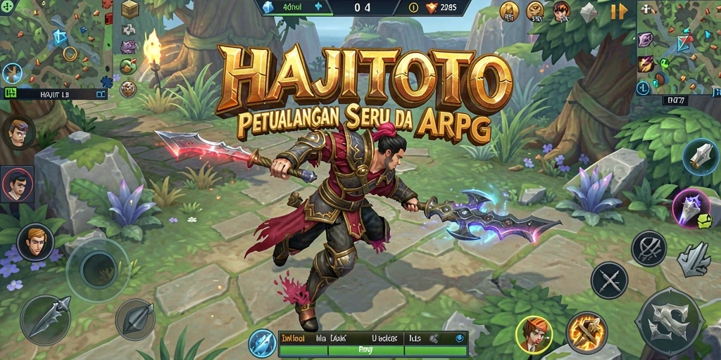 Tangkapan layar dari gameplay menarik di HAJITOTO.