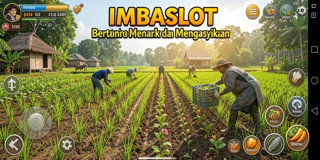 Tangkapan layar menunjukkan aktivitas seru dalam permainan IMBASLOT yang penuh warna.