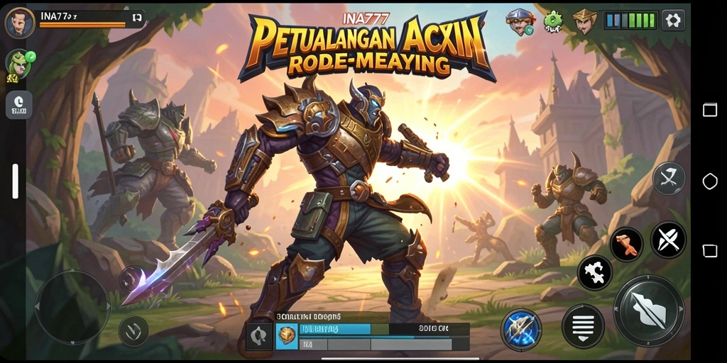 Gameplay ARPG penuh aksi dan petualangan yang seru.