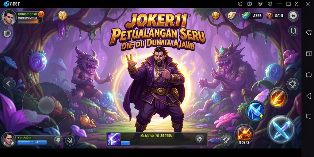 Tangkapan layar gameplay JOKER11 menampilkan petualangan seru dan grafis yang menakjubkan.