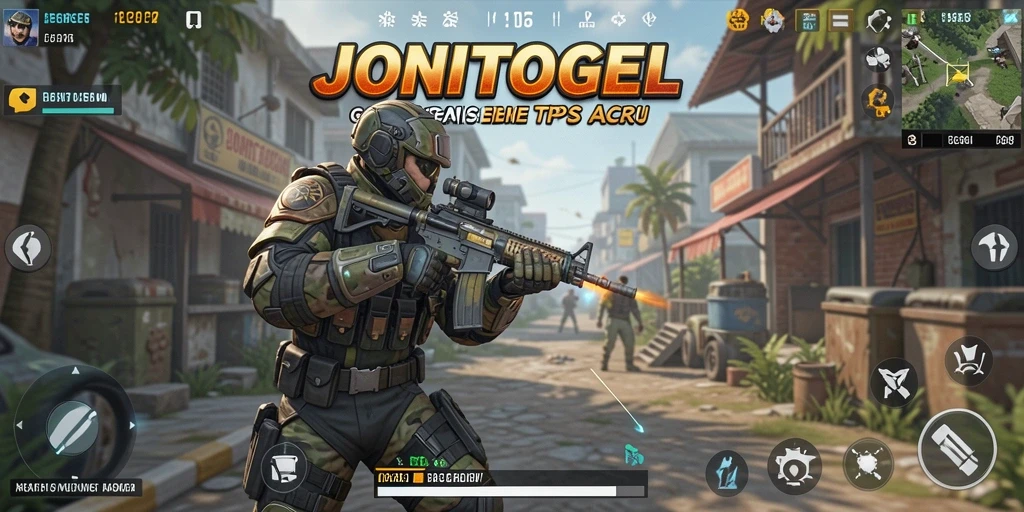 Tampilan gameplay seru dan mendebarkan dari JONITOGEL.