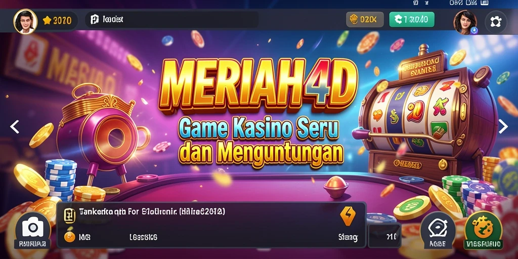 Tampilan gameplay seru dan grafis menarik di MERIAH4D.