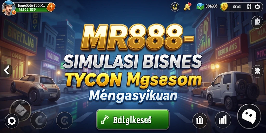 Screenshot utama menampilkan gameplay mendebarkan dari MR888 sebagai Tycoon.