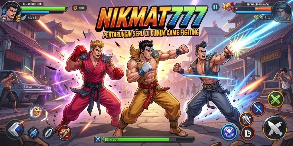 Gameplay seru NIKMAT777 dengan pertarungan penuh aksi.