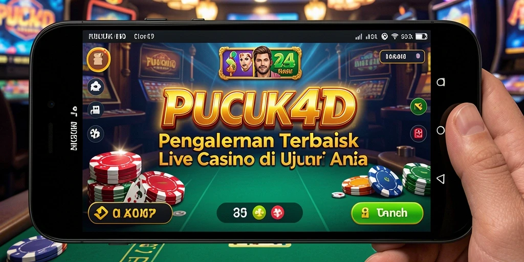 Gameplay Live Casino yang mendebarkan dengan dealer profesional.