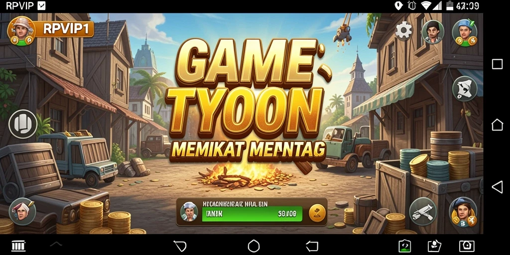 Tampilan gameplay RPVIP1 yang menarik dan dinamis.