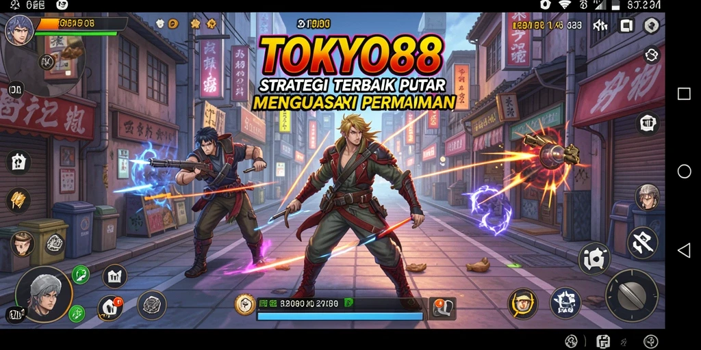Screenshot gameplay TOKYO88 dengan berbagai strategi yang menarik.