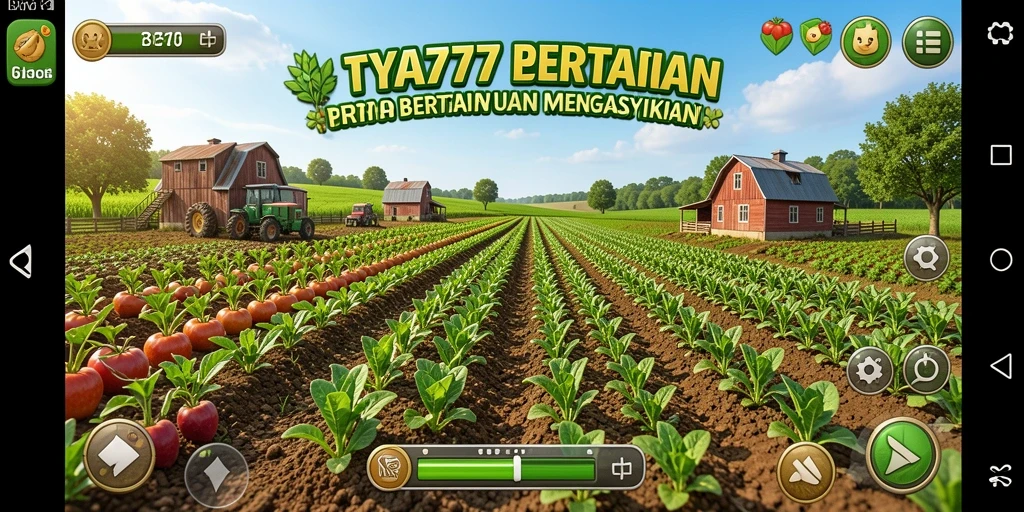 Gameplay pertanian yang menarik dari TYA777 dengan berbagai tanaman.